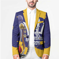Barbados Royals Cricket Custom Blazer 3rd Champions Trophy Proud - Blue - Wonder Print Shop