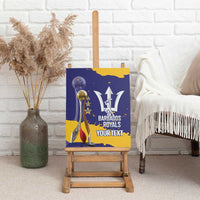 Barbados Royals Cricket Custom Canvas Wall Art 3rd Champions Trophy Proud - Blue - Wonder Print Shop