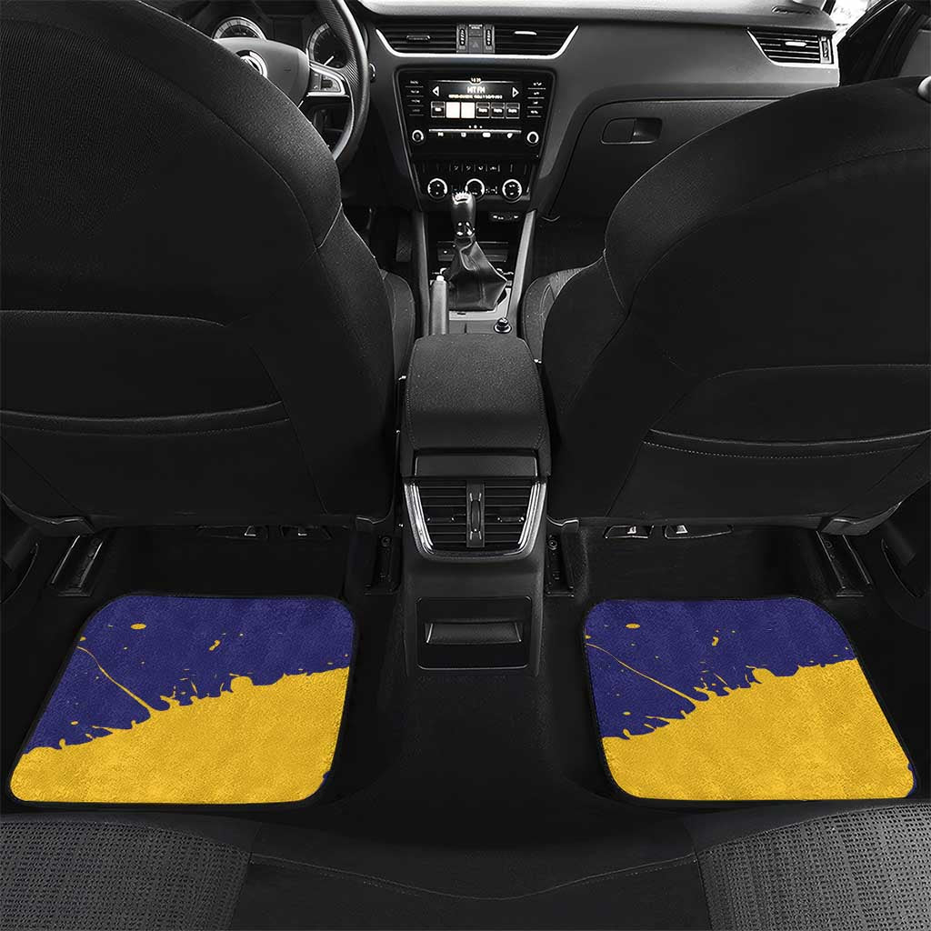 Barbados Royals Cricket Custom Car Mats 3rd Champions Trophy Proud - Blue - Wonder Print Shop