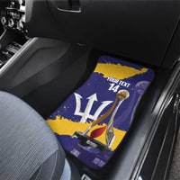 Barbados Royals Cricket Custom Car Mats 3rd Champions Trophy Proud - Blue - Wonder Print Shop