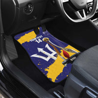 Barbados Royals Cricket Custom Car Mats 3rd Champions Trophy Proud - Blue - Wonder Print Shop