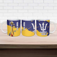 Barbados Royals Cricket Custom Ceramic Mug 3rd Champions Trophy Proud - Blue - Wonder Print Shop