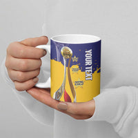 Barbados Royals Cricket Custom Ceramic Mug 3rd Champions Trophy Proud - Blue - Wonder Print Shop