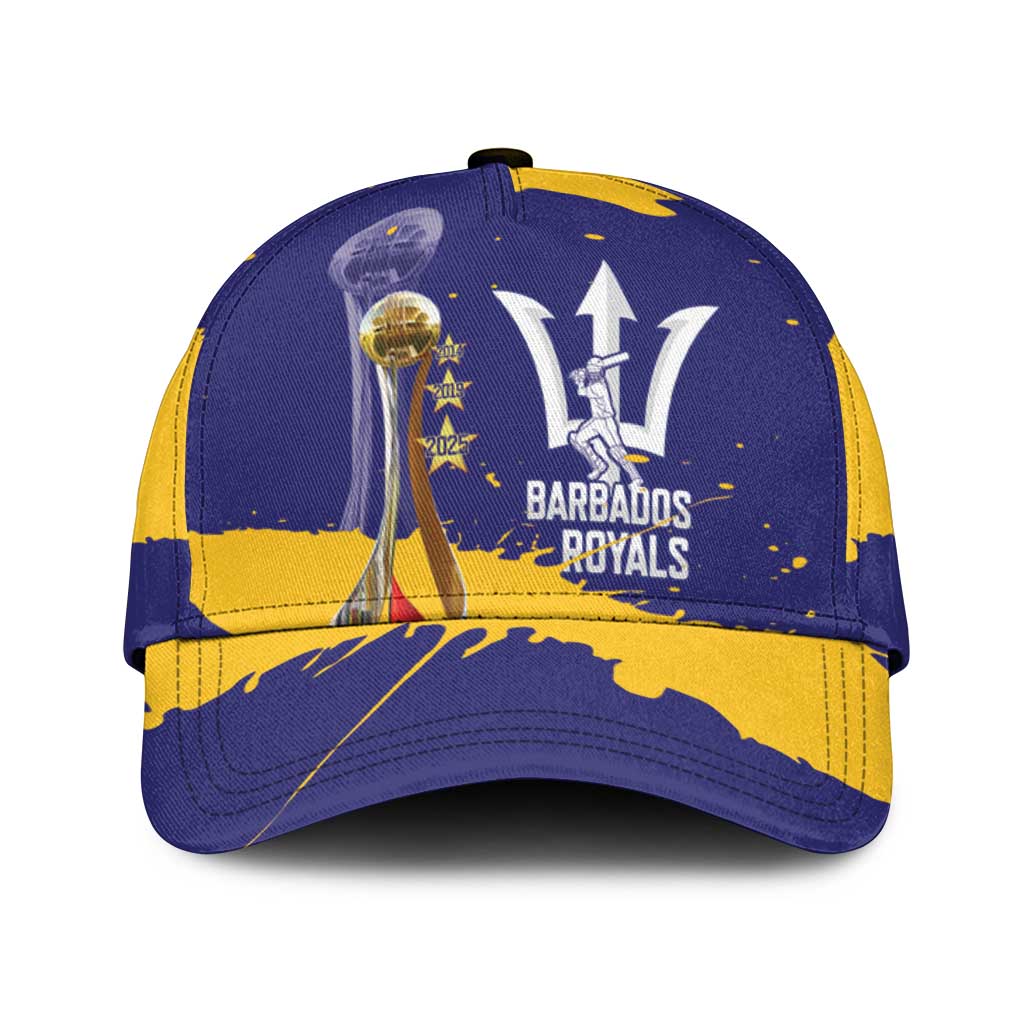 Barbados Royals Cricket Classic Cap 3rd Champions Trophy Proud - Blue - Wonder Print Shop