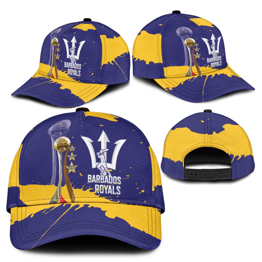 Barbados Royals Cricket Classic Cap 3rd Champions Trophy Proud - Blue - Wonder Print Shop