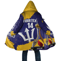 Barbados Royals Cricket Custom Cloak 3rd Champions Trophy Proud - Blue - Wonder Print Shop