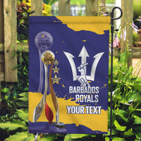 Barbados Royals Cricket Custom Garden Flag 3rd Champions Trophy Proud - Blue - Wonder Print Shop