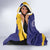 Barbados Royals Cricket Custom Hooded Blanket 3rd Champions Trophy Proud - Blue - Wonder Print Shop