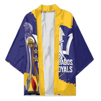 Barbados Royals Cricket Custom Kimono 3rd Champions Trophy Proud - Blue - Wonder Print Shop