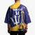 Barbados Royals Cricket Custom Kimono 3rd Champions Trophy Proud - Blue - Wonder Print Shop