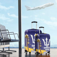 Barbados Royals Cricket Custom Luggage Cover 3rd Champions Trophy Proud - Blue - Wonder Print Shop