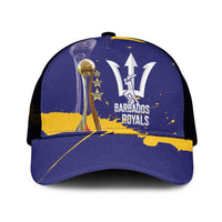 Barbados Royals Cricket Mesh Trucker Cap 3rd Champions Trophy Proud - Blue - Wonder Print Shop