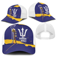 Barbados Royals Cricket Mesh Trucker Cap 3rd Champions Trophy Proud - Blue - Wonder Print Shop