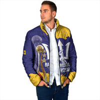 Barbados Royals Cricket Custom Padded Jacket 3rd Champions Trophy Proud - Blue - Wonder Print Shop