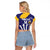 Barbados Royals Cricket Custom Raglan Cropped T Shirt 3rd Champions Trophy Proud - Blue - Wonder Print Shop