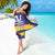 Barbados Royals Cricket Custom Sarong 3rd Champions Trophy Proud - Blue - Wonder Print Shop