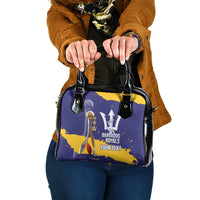 Barbados Royals Cricket Custom Shoulder Handbag 3rd Champions Trophy Proud - Blue - Wonder Print Shop