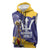 Barbados Royals Cricket Custom Sleeveless Zip Hoodie 3rd Champions Trophy Proud - Blue - Wonder Print Shop