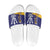 Barbados Royals Cricket Custom Slide Sandals 3rd Champions Trophy Proud - Blue - Wonder Print Shop