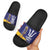 Barbados Royals Cricket Custom Slide Sandals 3rd Champions Trophy Proud - Blue - Wonder Print Shop