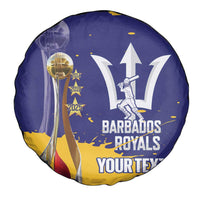 Barbados Royals Cricket Custom Spare Tire Cover 3rd Champions Trophy Proud - Blue - Wonder Print Shop
