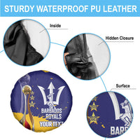 Barbados Royals Cricket Custom Spare Tire Cover 3rd Champions Trophy Proud - Blue - Wonder Print Shop