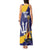 Barbados Royals Cricket Custom Tank Maxi Dress 3rd Champions Trophy Proud - Blue - Wonder Print Shop