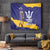Barbados Royals Cricket Custom Tapestry 3rd Champions Trophy Proud - Blue - Wonder Print Shop