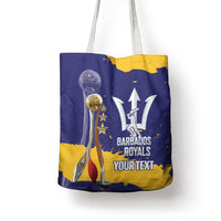 Barbados Royals Cricket Custom Tote Bag 3rd Champions Trophy Proud - Blue - Wonder Print Shop