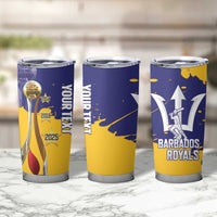 Barbados Royals Cricket Custom Tumbler Cup 3rd Champions Trophy Proud - Blue - Wonder Print Shop