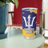Barbados Royals Cricket Custom Tumbler Cup 3rd Champions Trophy Proud - Blue - Wonder Print Shop