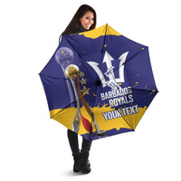 Barbados Royals Cricket Custom Umbrella 3rd Champions Trophy Proud - Blue - Wonder Print Shop
