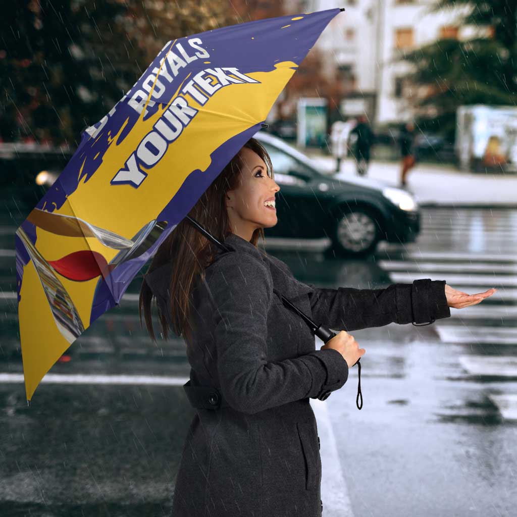 Barbados Royals Cricket Custom Umbrella 3rd Champions Trophy Proud - Blue - Wonder Print Shop