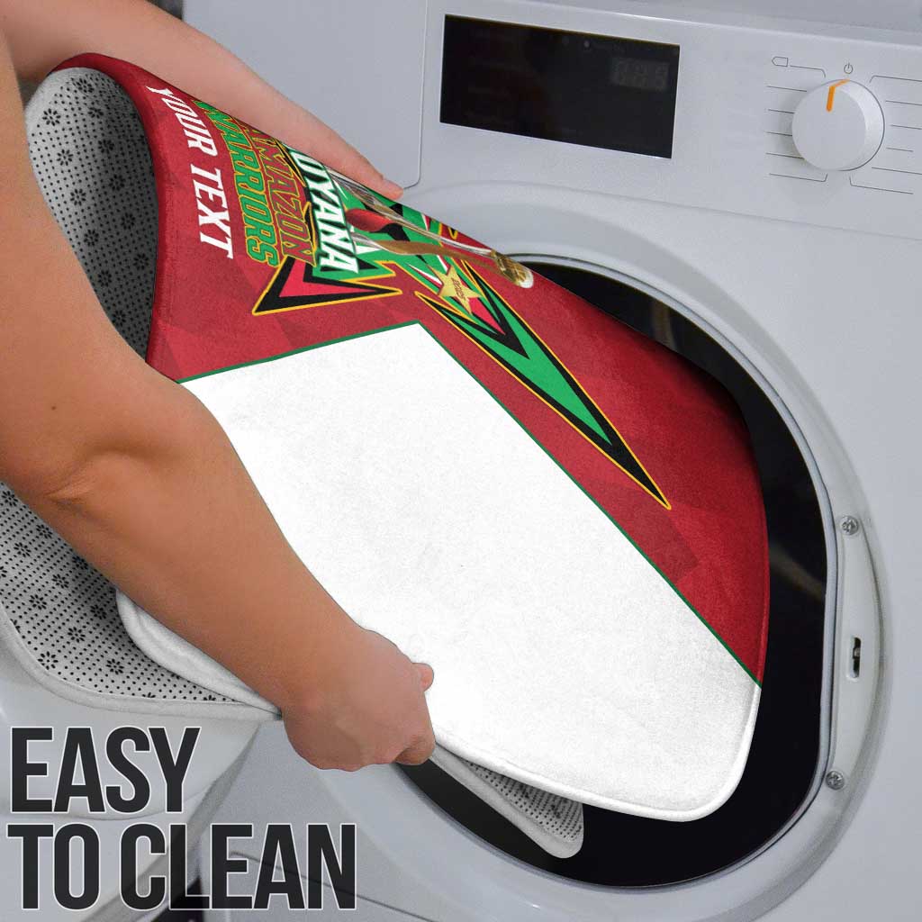 Amazon Warriors Guyana Cricket Custom Bathroom Set 2025 2nd Champions Proud - Wonder Print Shop