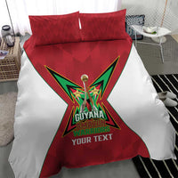 Amazon Warriors Guyana Cricket Custom Bedding Set 2025 2nd Champions Proud - Wonder Print Shop