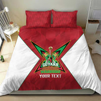 Amazon Warriors Guyana Cricket Custom Bedding Set 2025 2nd Champions Proud - Wonder Print Shop