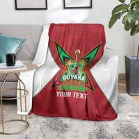 Amazon Warriors Guyana Cricket Custom Blanket 2025 2nd Champions Proud - Wonder Print Shop