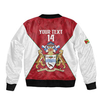 Amazon Warriors Guyana Cricket Custom Bomber Jacket 2025 2nd Champions Proud - Wonder Print Shop