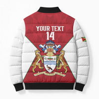Amazon Warriors Guyana Cricket Custom Bomber Puffer Jacket 2025 2nd Champions Proud - Wonder Print Shop