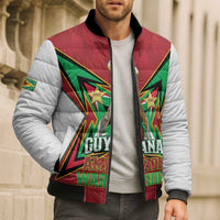 Amazon Warriors Guyana Cricket Custom Bomber Puffer Jacket 2025 2nd Champions Proud - Wonder Print Shop