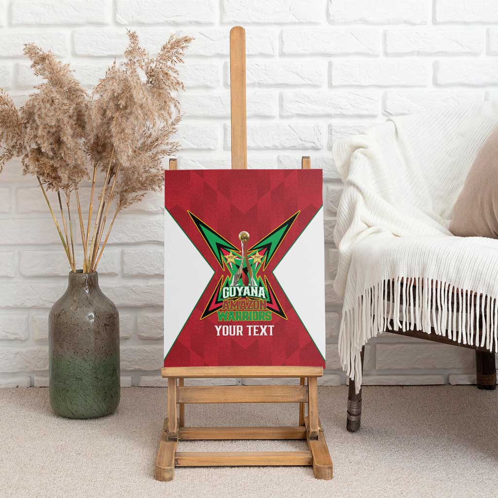 Amazon Warriors Guyana Cricket Custom Canvas Wall Art 2025 2nd Champions Proud - Wonder Print Shop