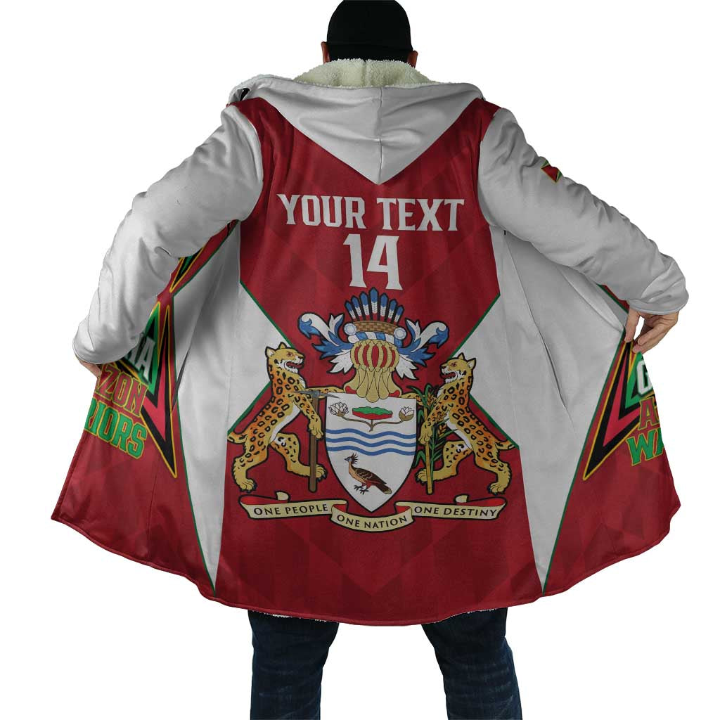 Amazon Warriors Guyana Cricket Custom Cloak 2025 2nd Champions Proud - Wonder Print Shop