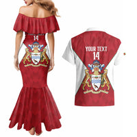 Amazon Warriors Guyana Cricket Custom Couples Matching Mermaid Dress and Hawaiian Shirt 2025 2nd Champions Proud - Wonder Print Shop