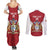 Amazon Warriors Guyana Cricket Custom Couples Matching Summer Maxi Dress and Long Sleeve Button Shirt 2025 2nd Champions Proud - Wonder Print Shop