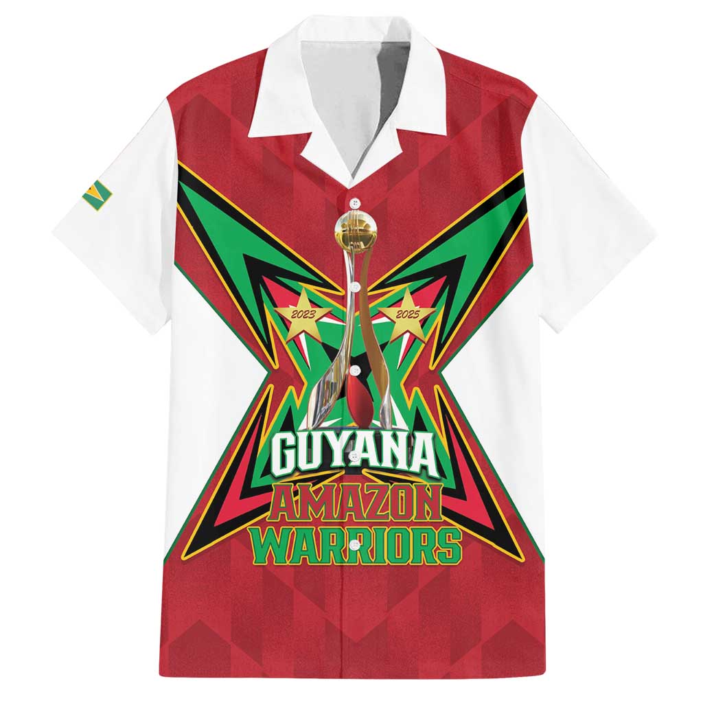Amazon Warriors Guyana Cricket Custom Family Matching Long Sleeve Bodycon Dress and Hawaiian Shirt 2025 2nd Champions Proud - Wonder Print Shop