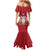 Amazon Warriors Guyana Cricket Custom Family Matching Mermaid Dress and Hawaiian Shirt 2025 2nd Champions Proud - Wonder Print Shop