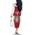 Amazon Warriors Guyana Cricket Custom Family Matching Off The Shoulder Long Sleeve Dress and Hawaiian Shirt 2025 2nd Champions Proud - Wonder Print Shop