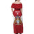 Amazon Warriors Guyana Cricket Custom Family Matching Off Shoulder Maxi Dress and Hawaiian Shirt 2025 2nd Champions Proud - Wonder Print Shop