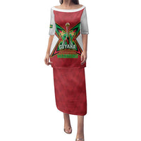 Amazon Warriors Guyana Cricket Custom Family Matching Puletasi and Hawaiian Shirt 2025 2nd Champions Proud - Wonder Print Shop