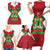 Amazon Warriors Guyana Cricket Custom Family Matching Short Sleeve Bodycon Dress and Hawaiian Shirt 2025 2nd Champions Proud - Wonder Print Shop